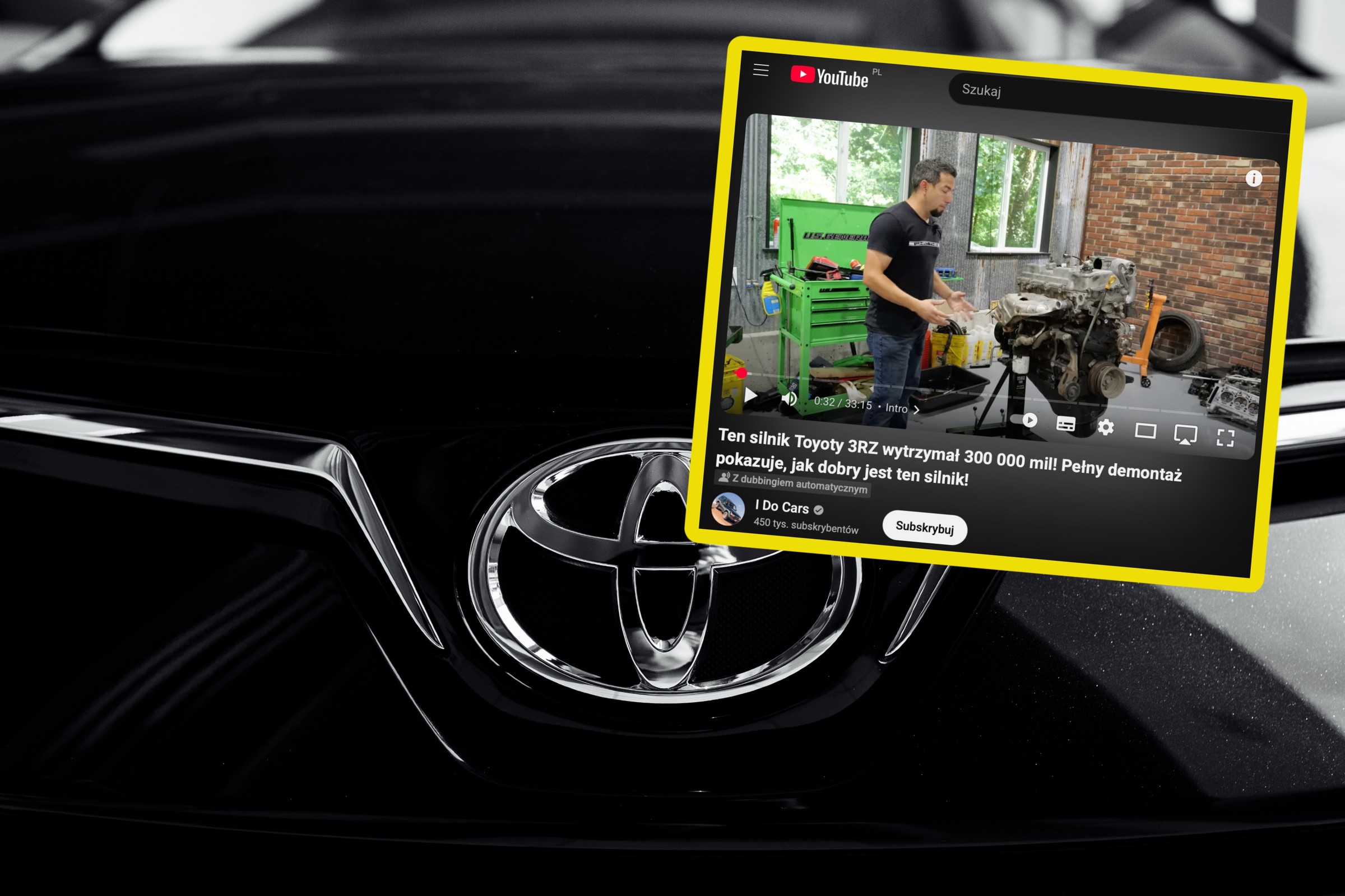 Silnik Toyoty z lat 90. pokazuje, iż trwałość dawnych konstrukcji to nie mit