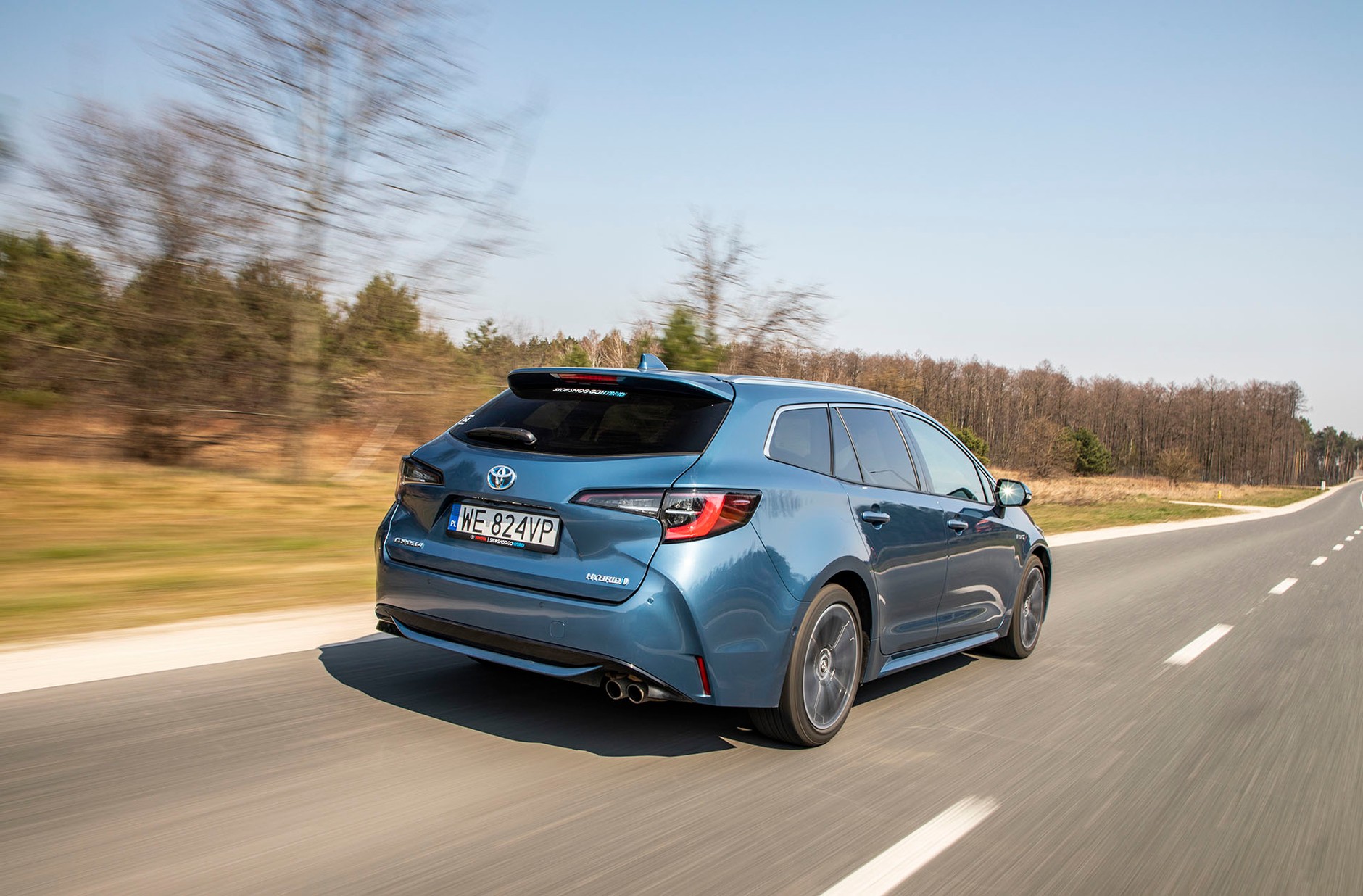 Oszczędzaj z fantazją - test Toyoty Corolla Touring Sports 2.0 Hybrid