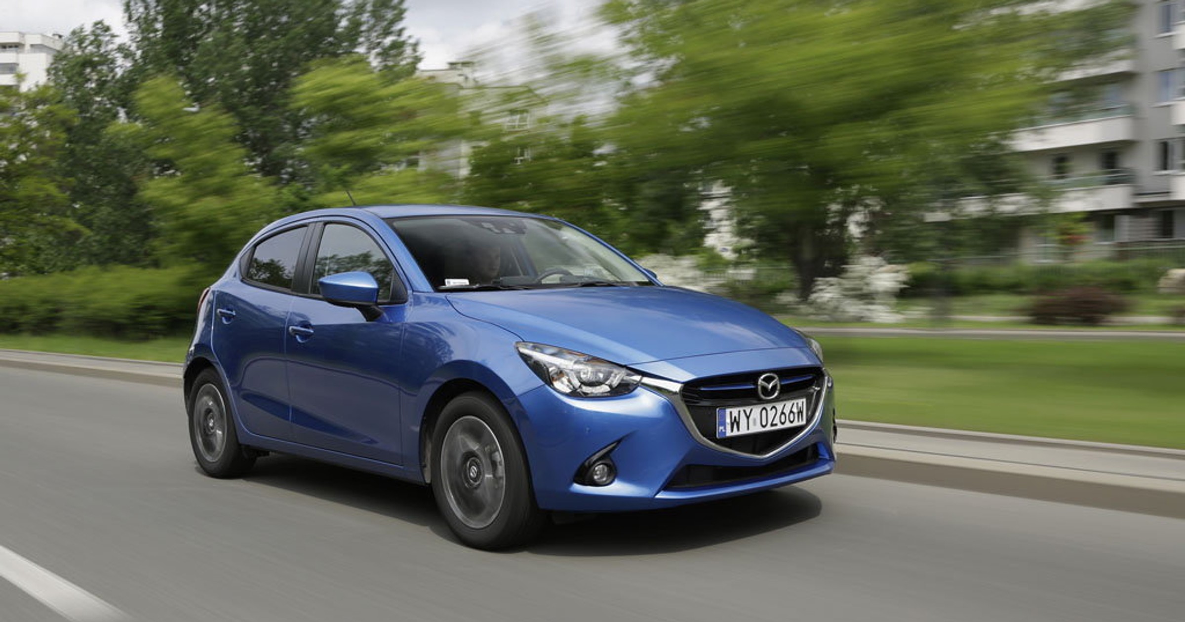 Wygodnie, ale drogo - test Mazdy 2 1.5 Skyactiv-G
