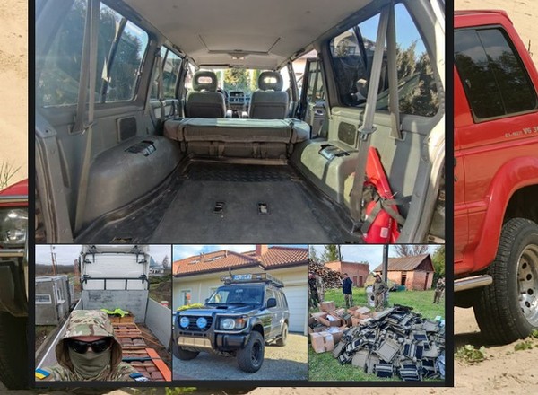 Wysyła swoje Pajero na front do Ukrainy. Auto chce wypełnić darami