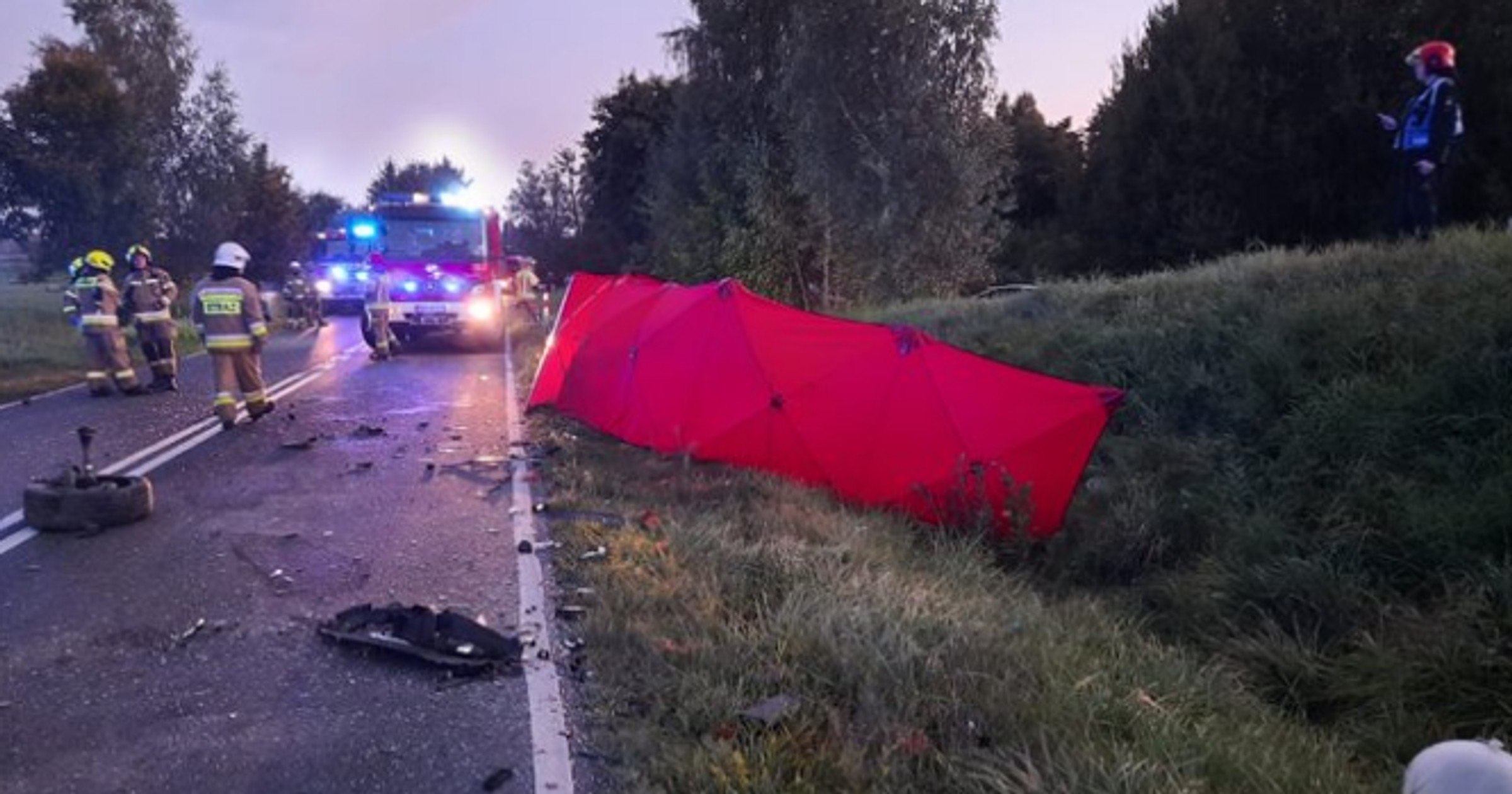 Wypadek pod Olsztynem z udziałem znanego adwokata