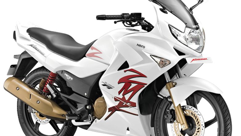 Hero Karizma - jeden z dwóch motocykli w ofercie, które posiadają wtrysk paliwa