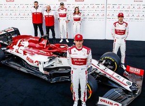Robert Kubica i zespół Alfa Romeo Racing Orlen w Warszawie