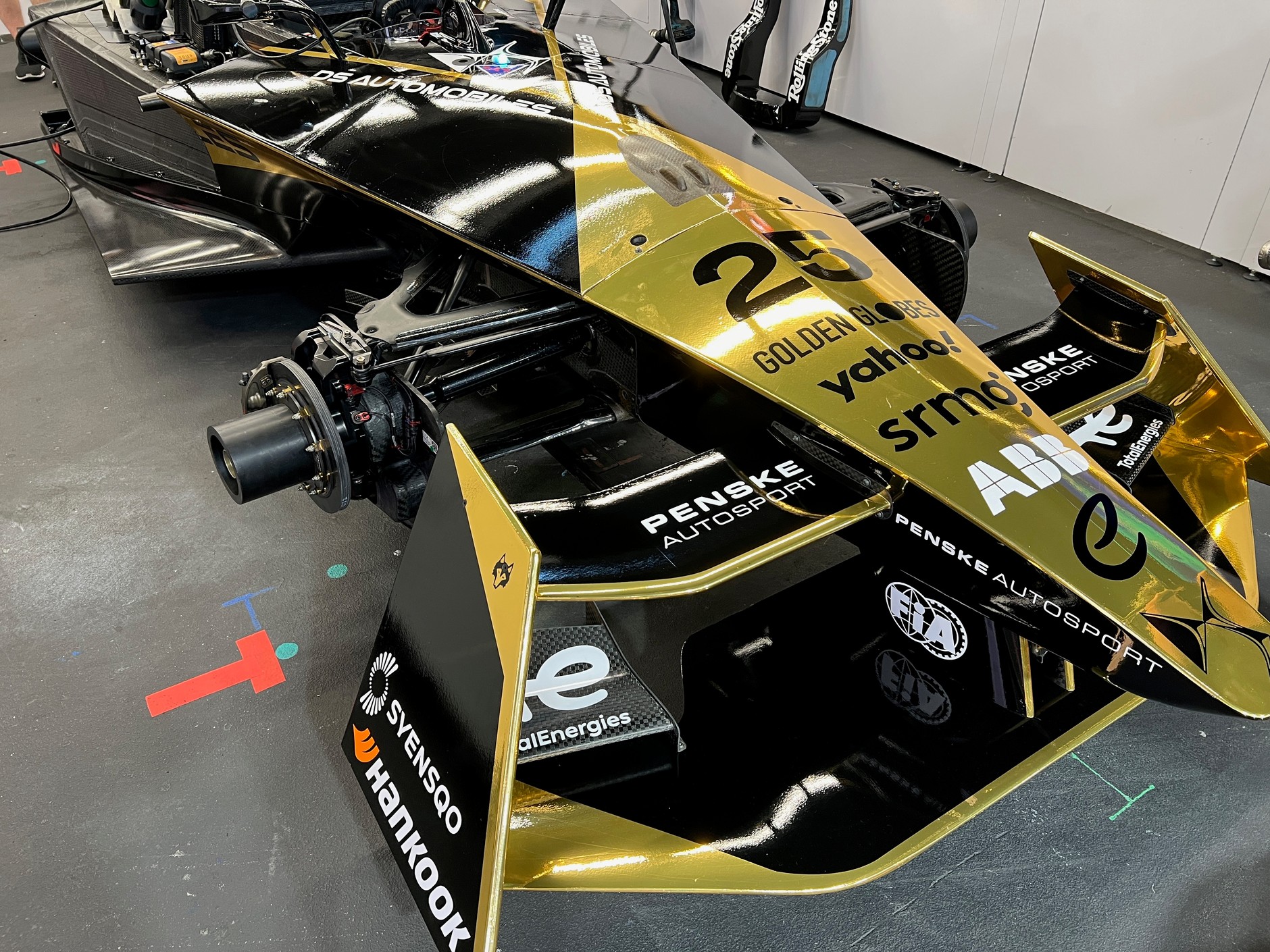 Wyścigi Formuły E na torze ExCel w Londynie