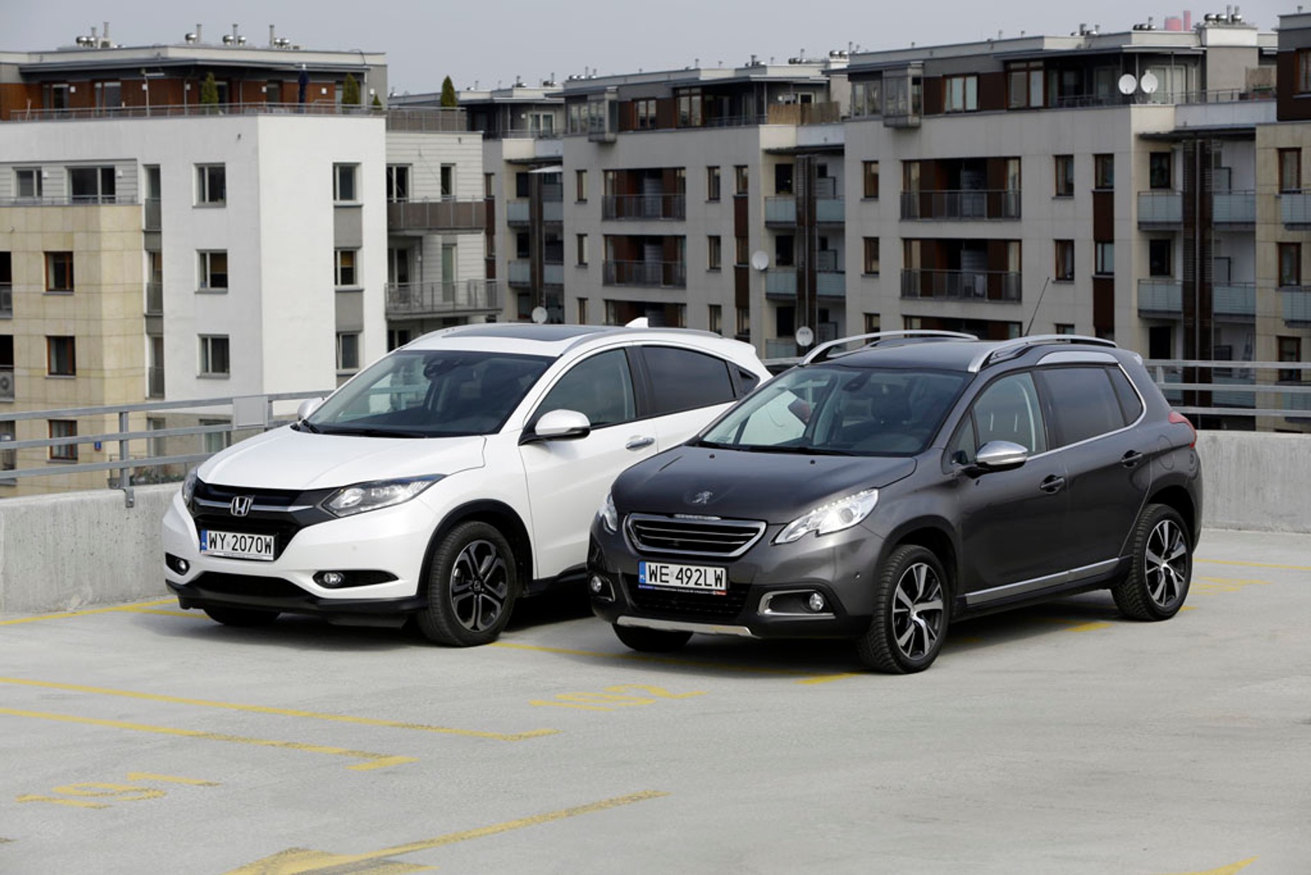 Honda HR-V kontra Peugeot 2008 - praktyczne i stylowe miejskie crossovery