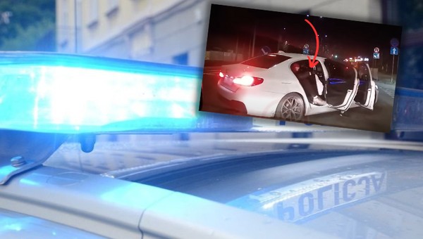 Wyszli z BMW i "błysnęli" bejsbolem. Pomylili się, a wszystko się nagrało [WIDEO]