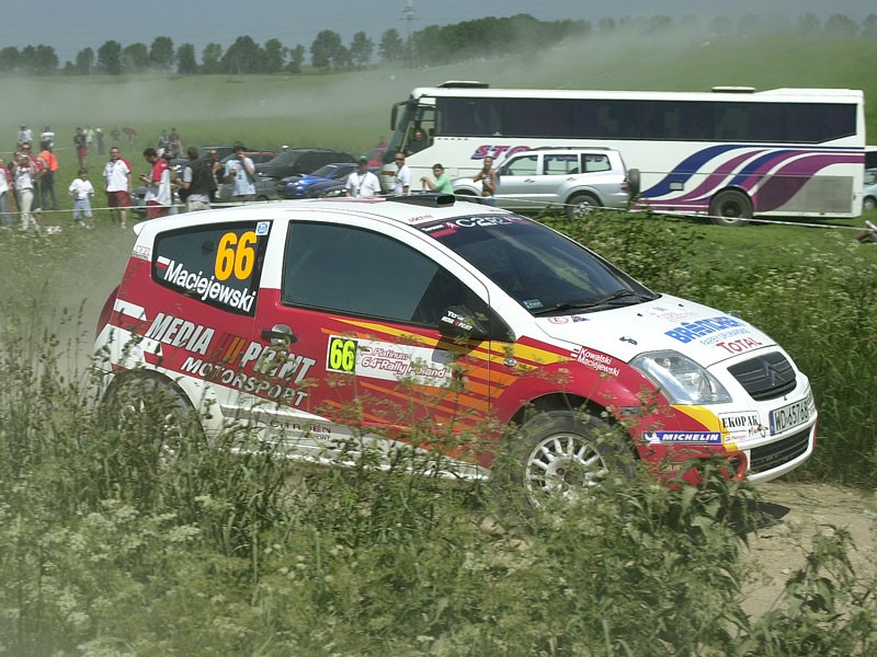 Rajd Polski 2007: wypadek Dudy, kurz i emocje (fotogaleria)