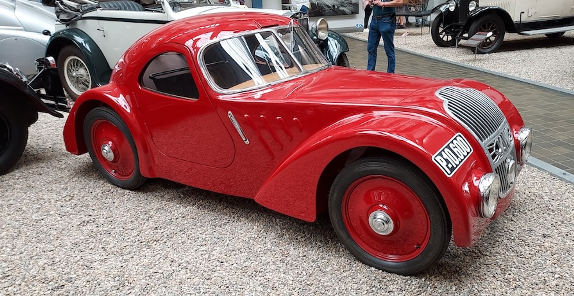 Muzeum Techniki Praga. Jawa 750