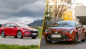 Porównujemy ceny hybrydowej Skody Octavii z hybrydową Toyotą Corollą