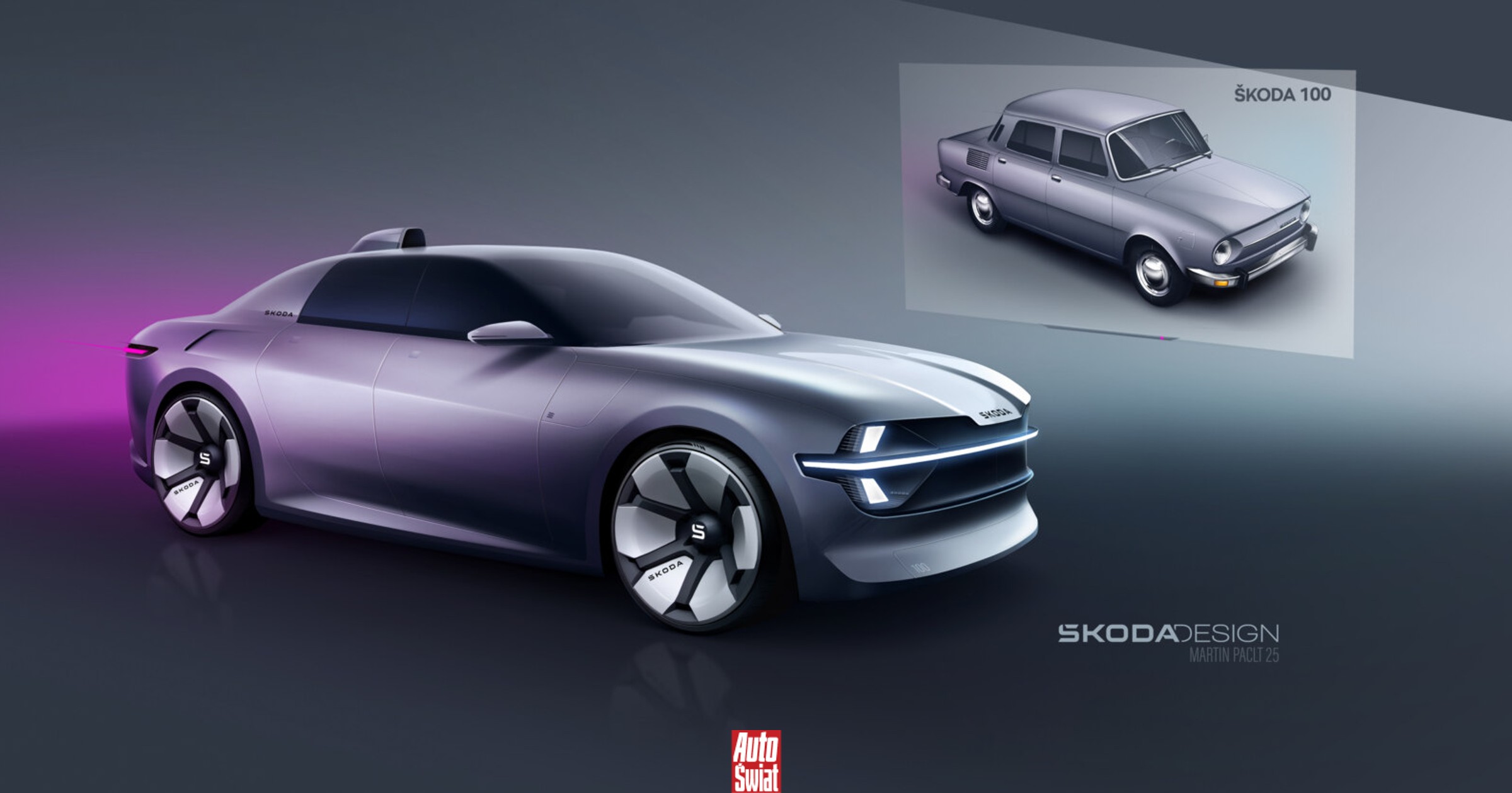 Oto nowa Skoda 100. Czesi pokazali wyjątkowego sedana inspirowanego klasykiem