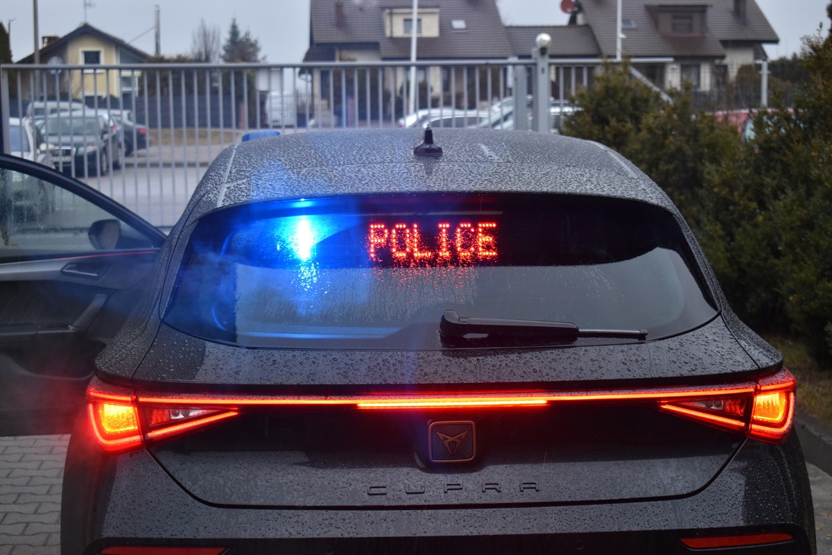 Nieoznakowana Cupra Leon grupy SPEED