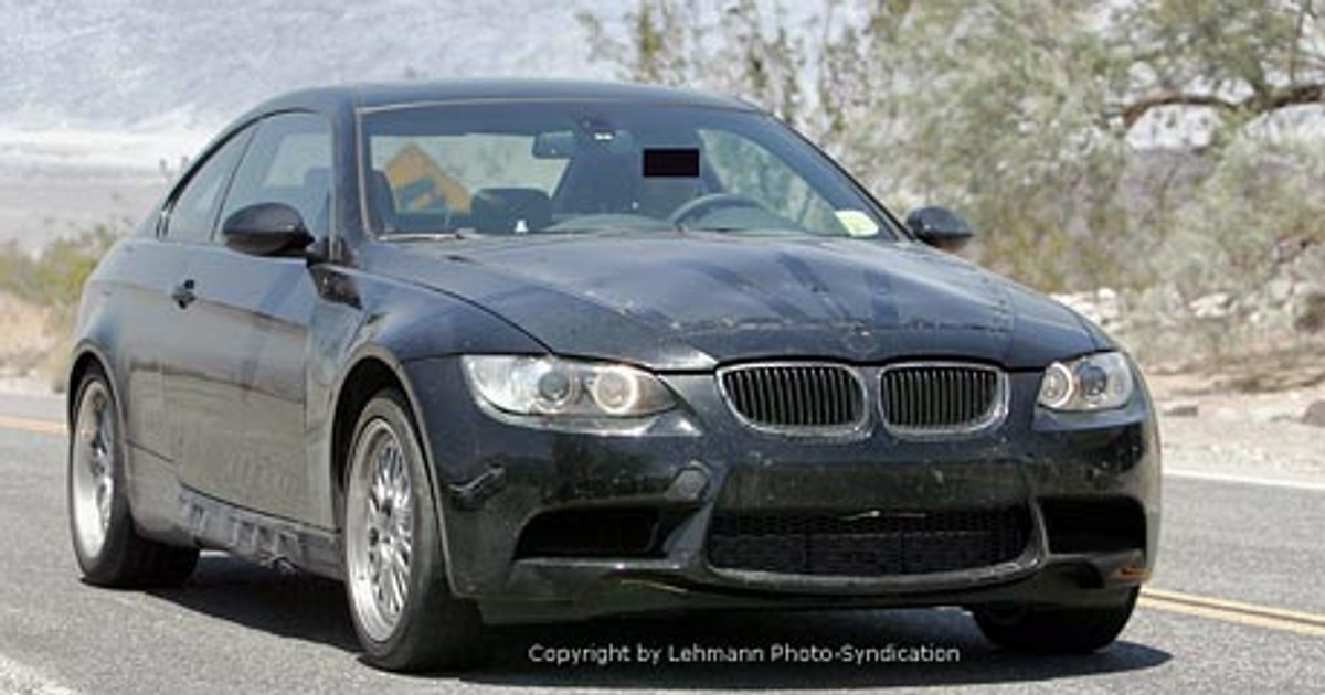 Spy photos: BMW M3