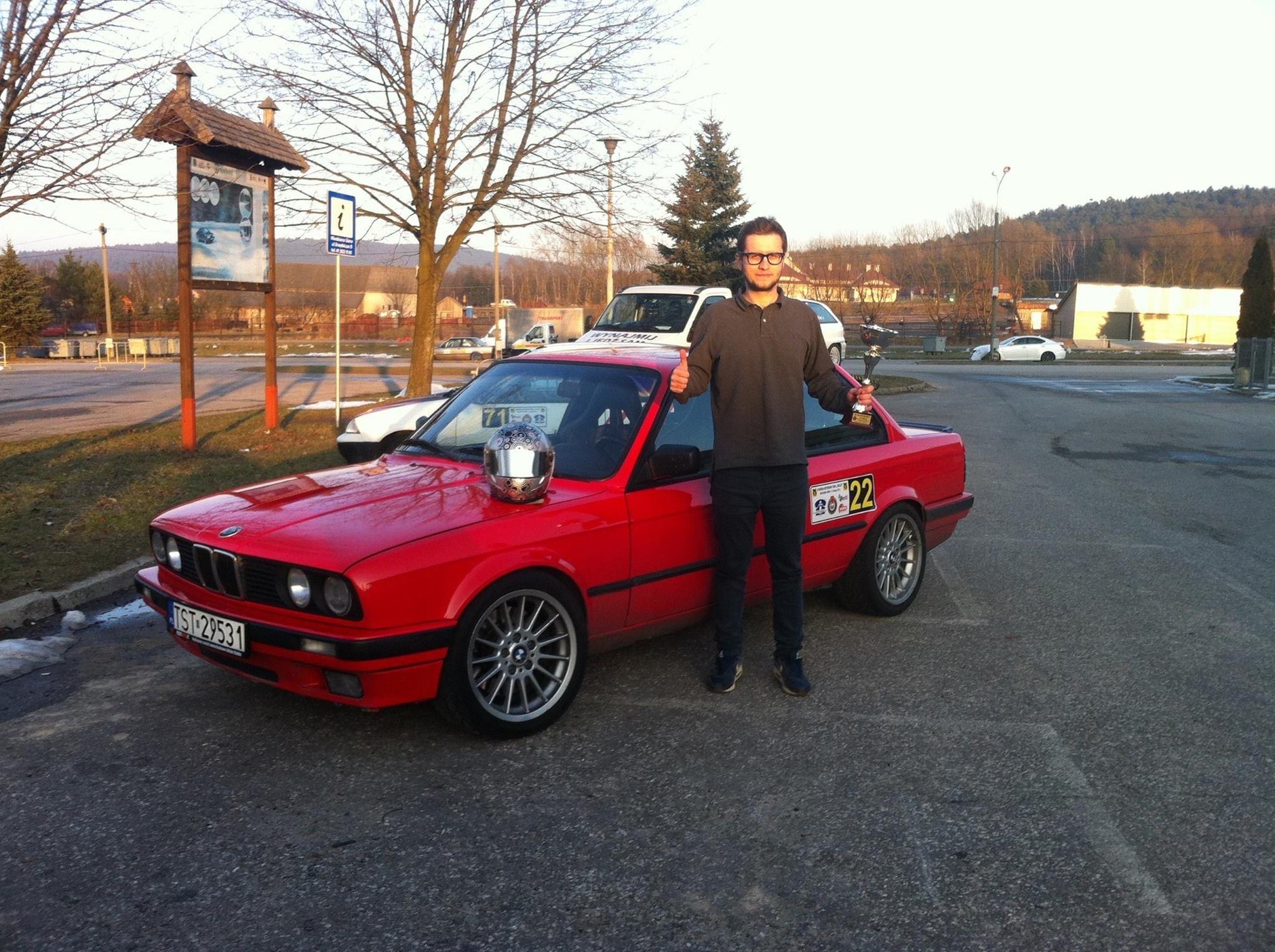 Pierwszy samochód, który Miko kupił do ścigania. To BMW kosztowało go 20 tys. 800 zł