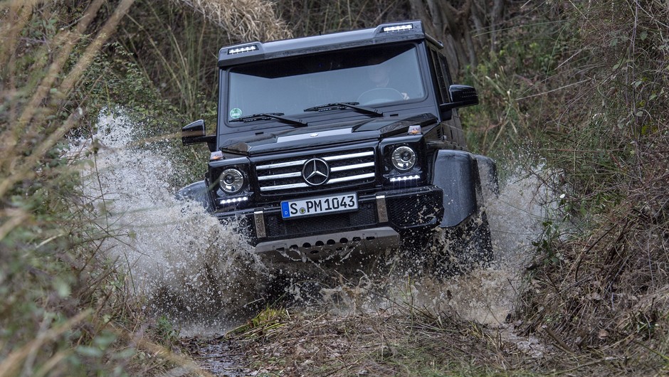 Mercedes G500 4x4 - Mieszanka piorunująca