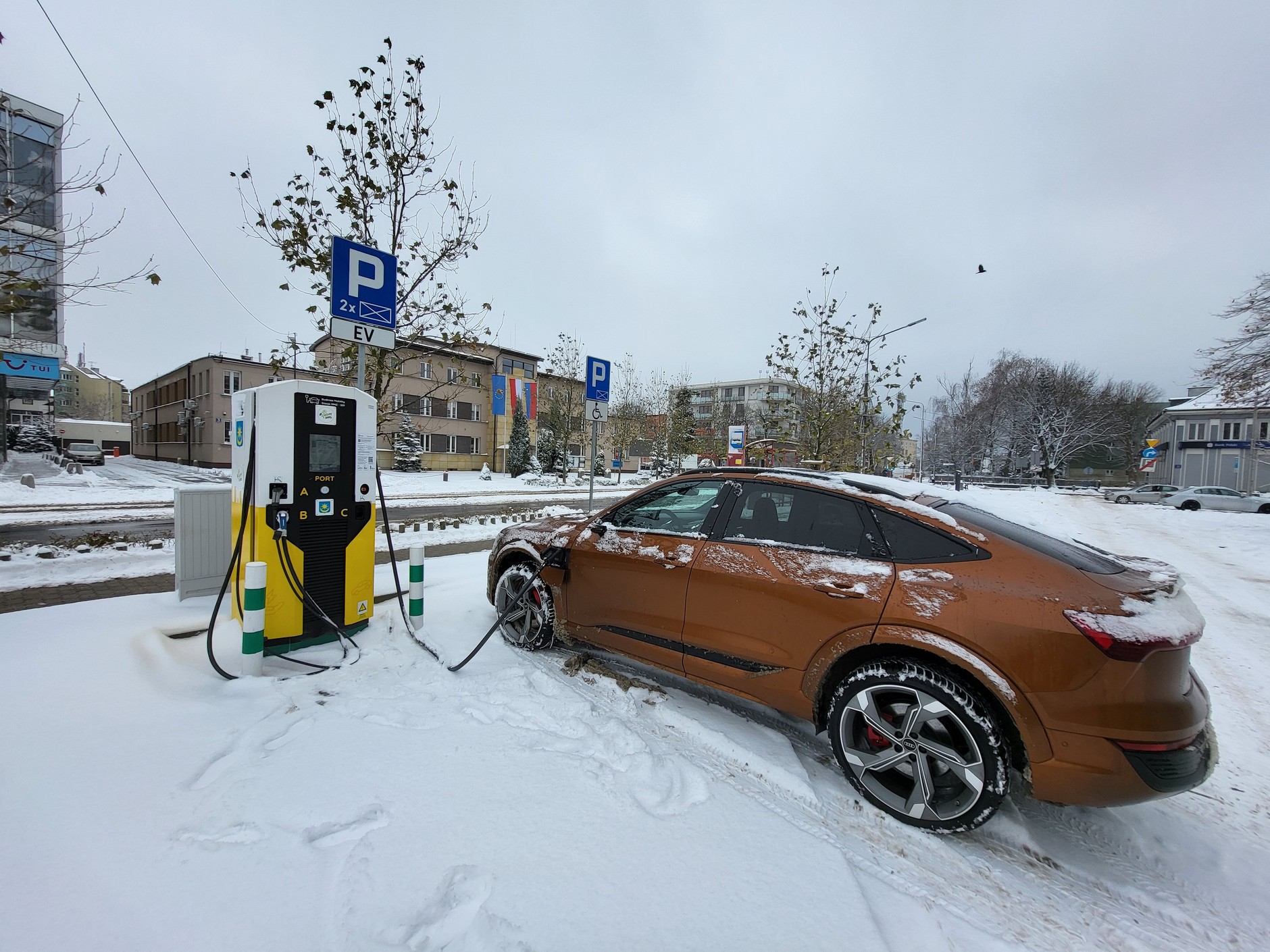 Audi SQ8 e-tron: problemy z ładowaniem na niektórych ładowarkach.
