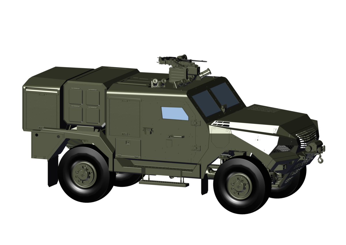 Koncepcja niszczyciela czołgów w ramach projektu OTTOKAR-BRZOZA