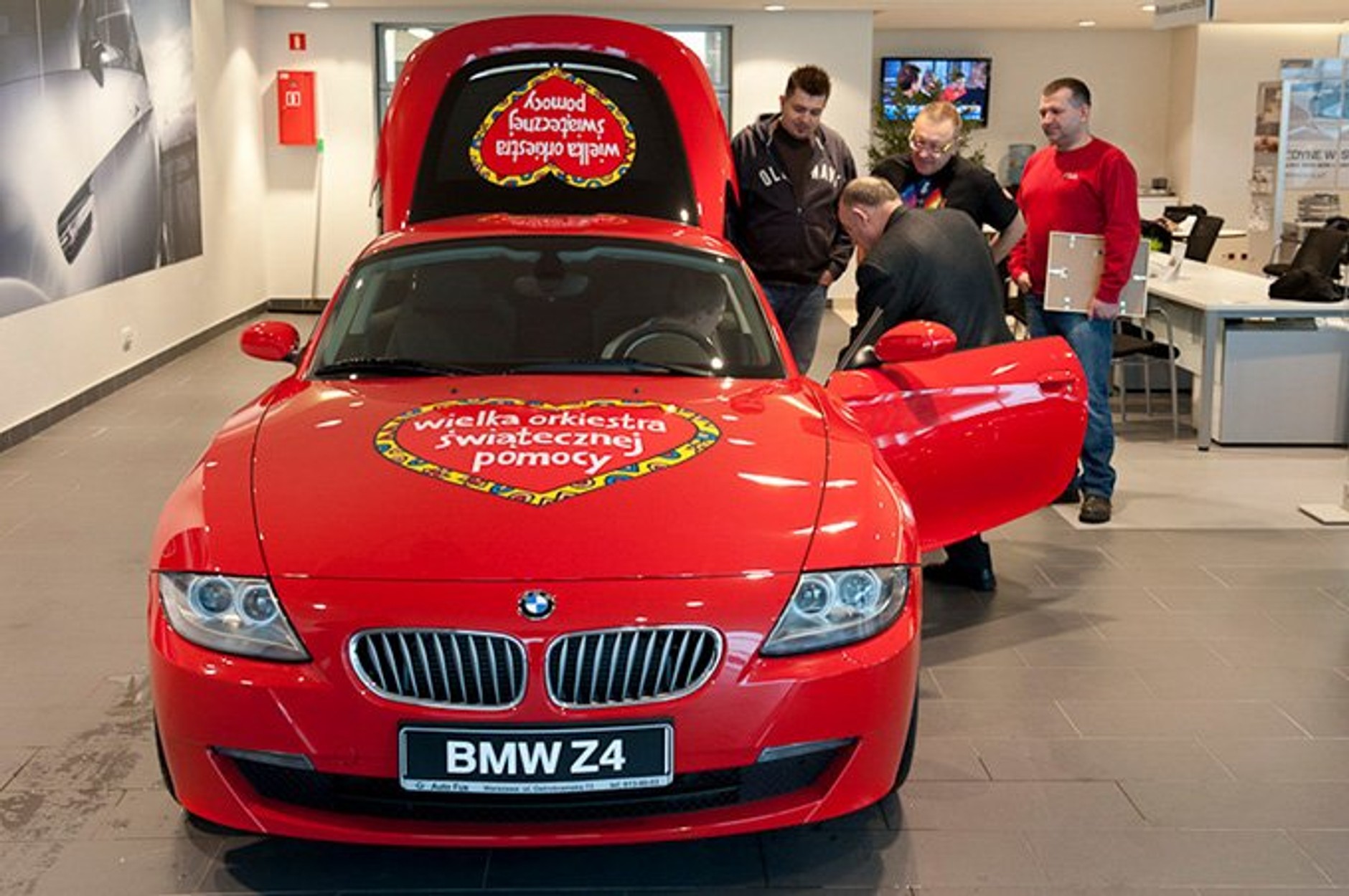 WOŚP - BMW Z4 wylicytowane na 157 877 zł trafiło do właściciela