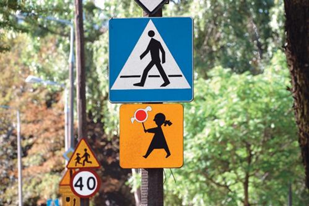 Uwaga! Dziecko na drodze