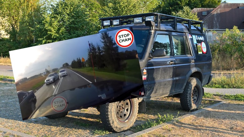 Czolowe zderzenie DK