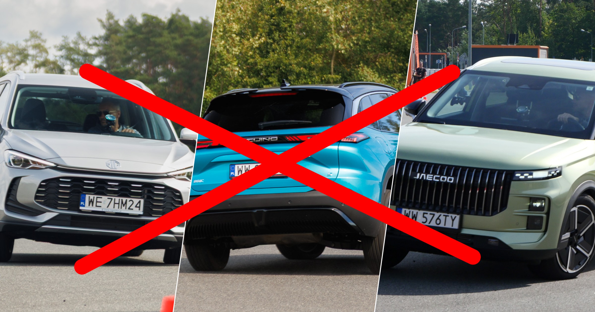 Zakaz sprzedaży chińskich aut miałby być całkowity