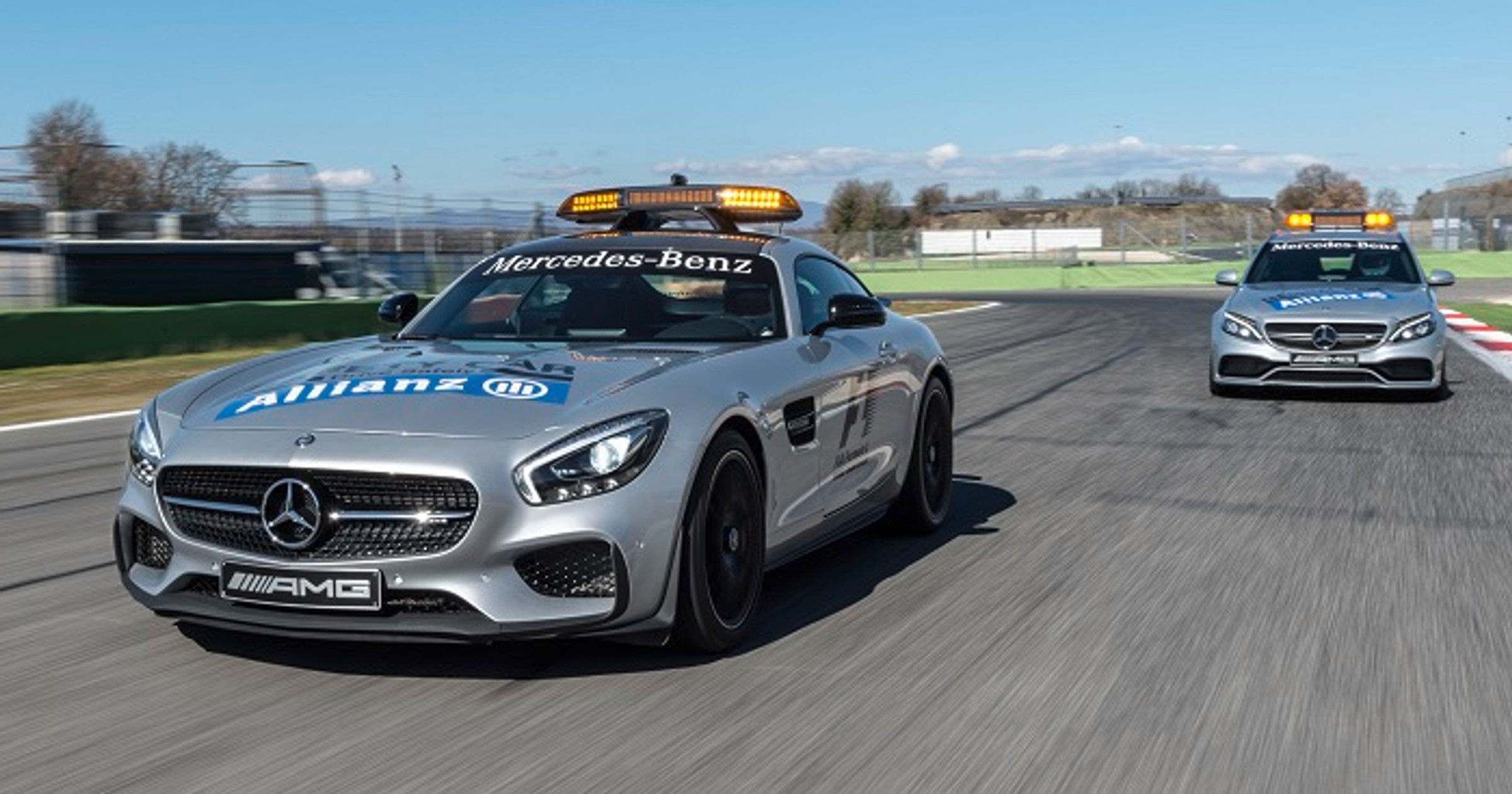 Mercedes-AMG GT S i C 63 S – nowe samochody   na torach F1