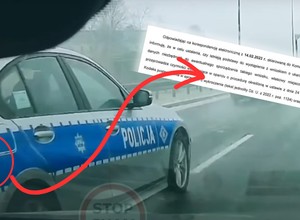 Radiowóz wymusza pierwszeństwo? O tym nagraniu było głośno. Policja reaguje