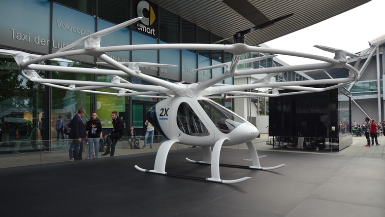 Volocopter planuje zorganizować sieć latających taksówek