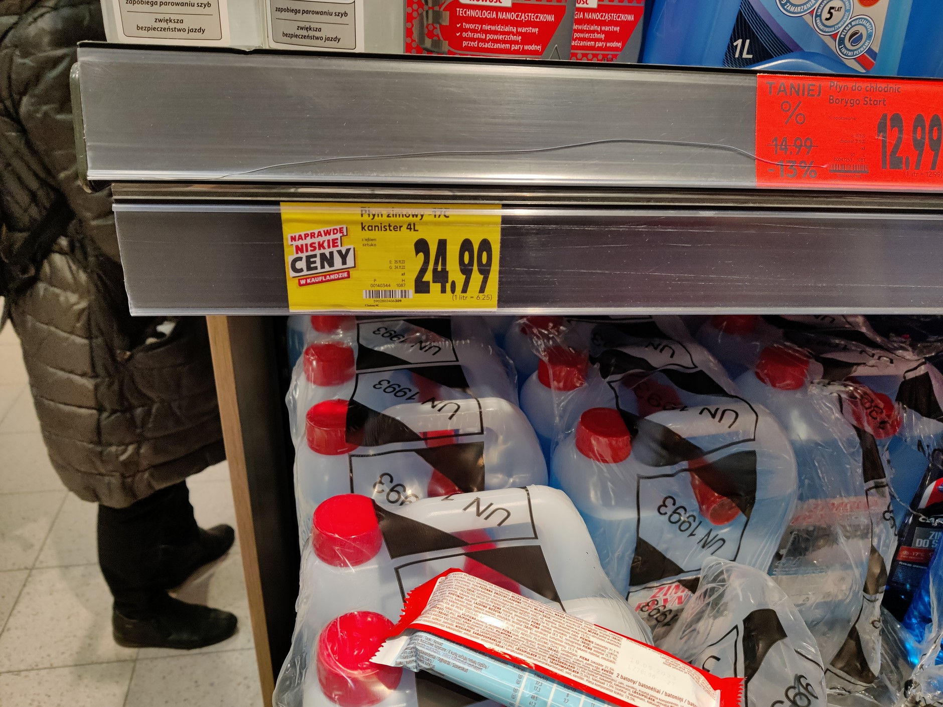 Płyn do spryskiwaczy Płyn Zimowy w Kaufland - 24,99 zł