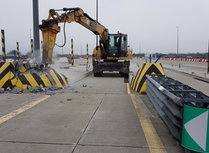 Usunięto bramki na autostradzie A2 pod Warszawą