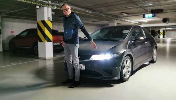 Założyłem retrofity LED do starszej Hondy. W Polsce "nie wolno, ale można"
