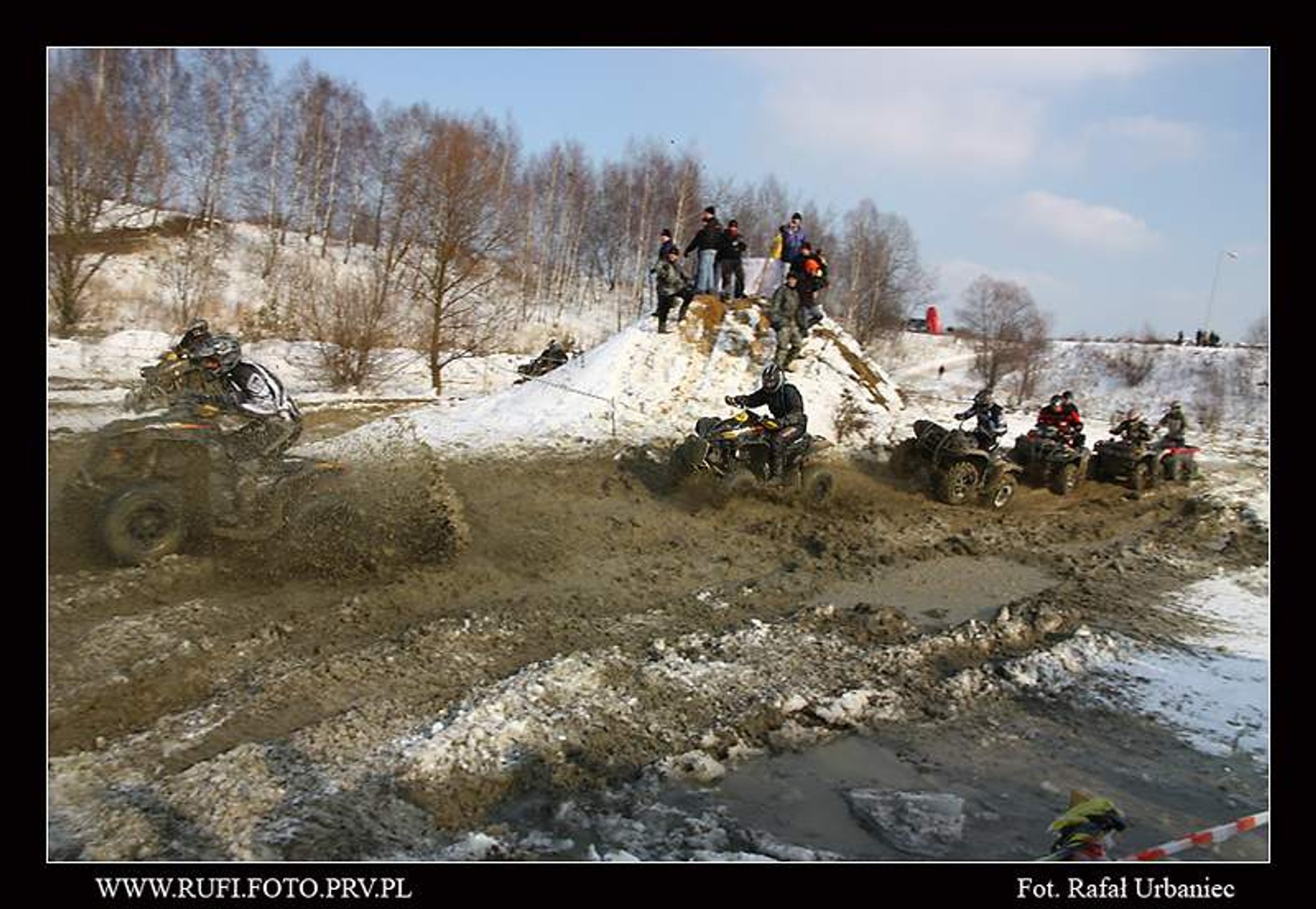 III Zimowa Integracja 4x4 Kryspinów 2009 - motocykle i quady (fotogaleria 1.)