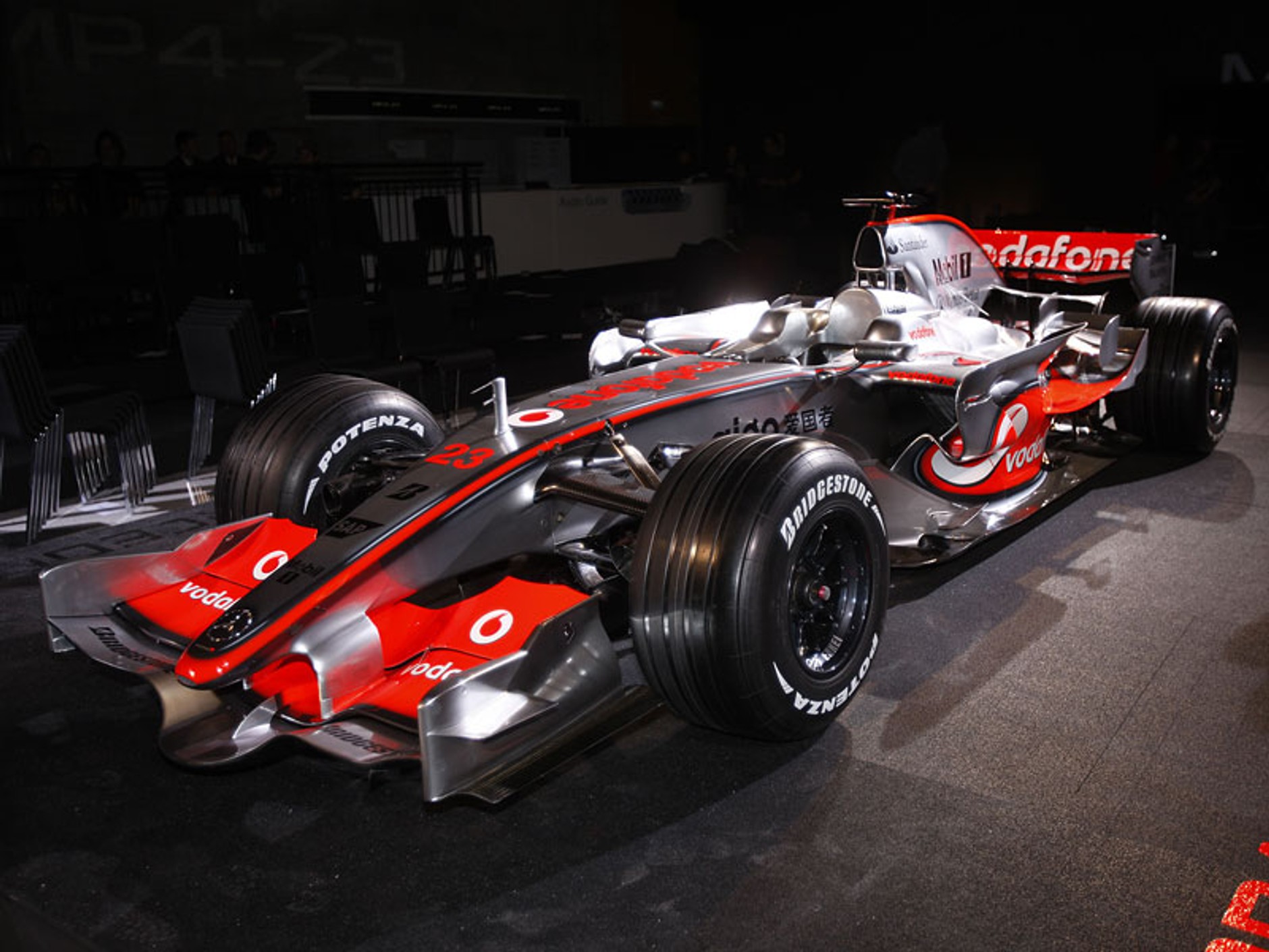 Vodafone McLaren-Mercedes w 2008 roku (historia, prezentacja)