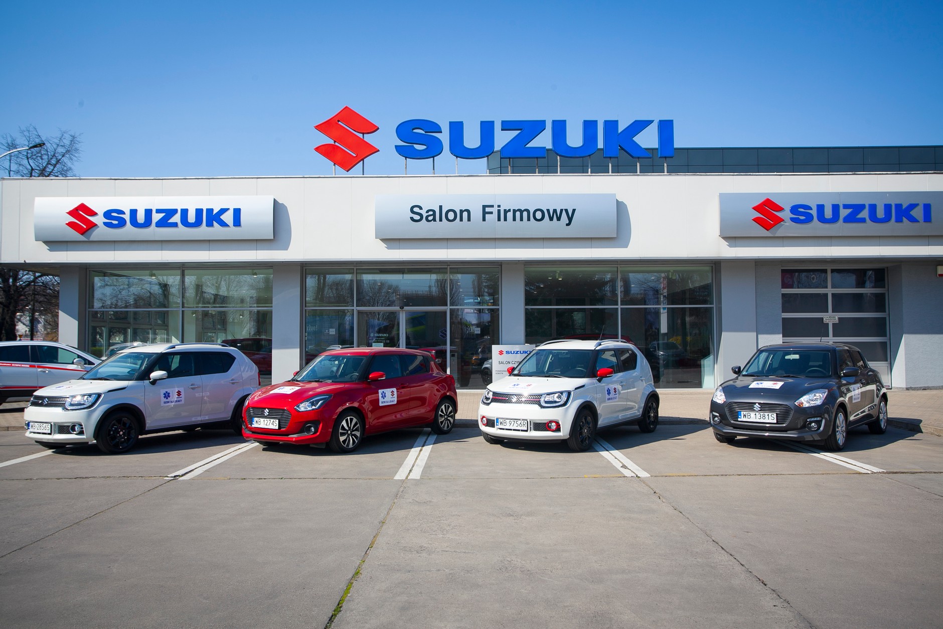 Suzuki przekazało Szpitalowi Ignisy i Swifty
