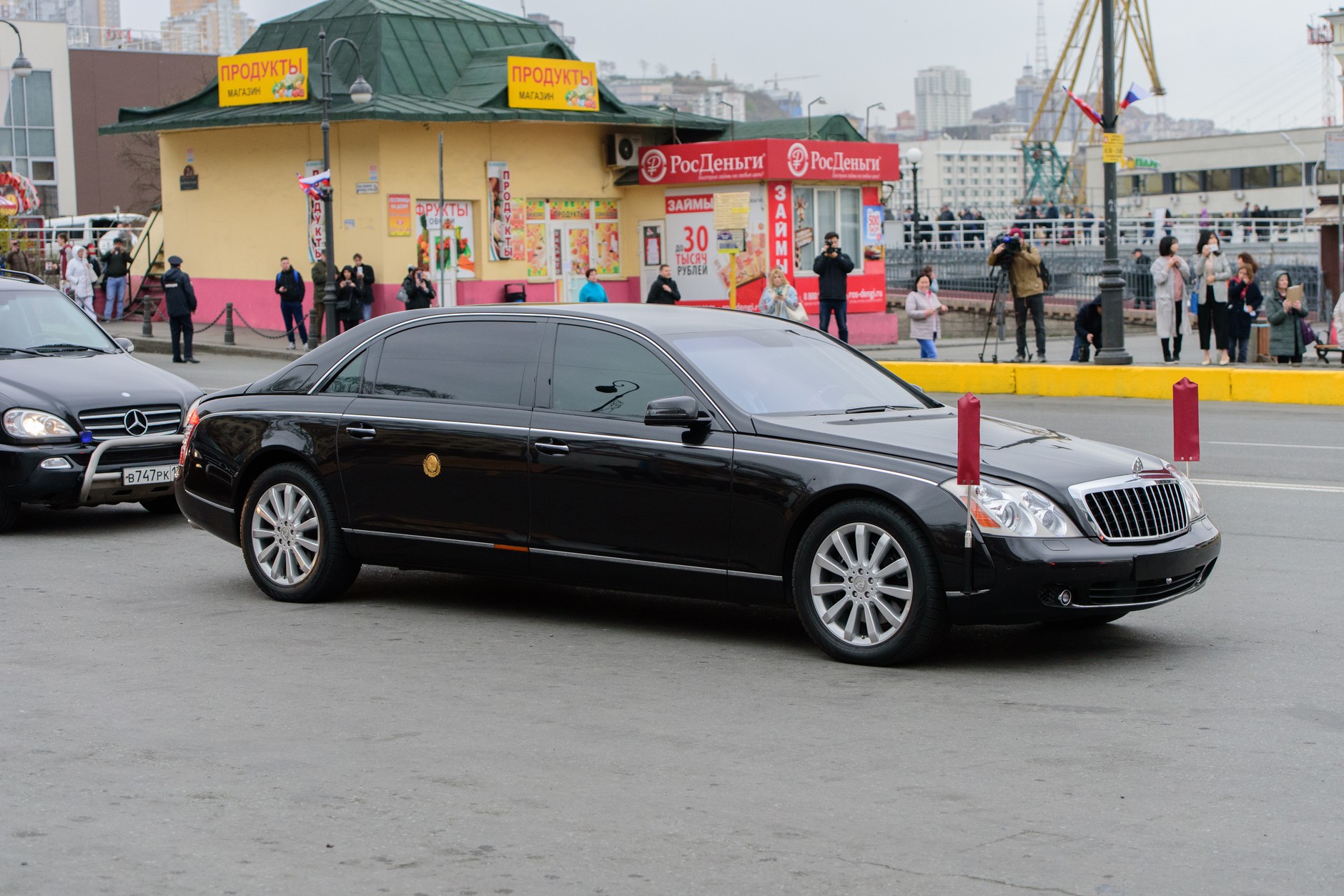 Maybach Kima podczas jego wizyty w Rosji w 2019 r.