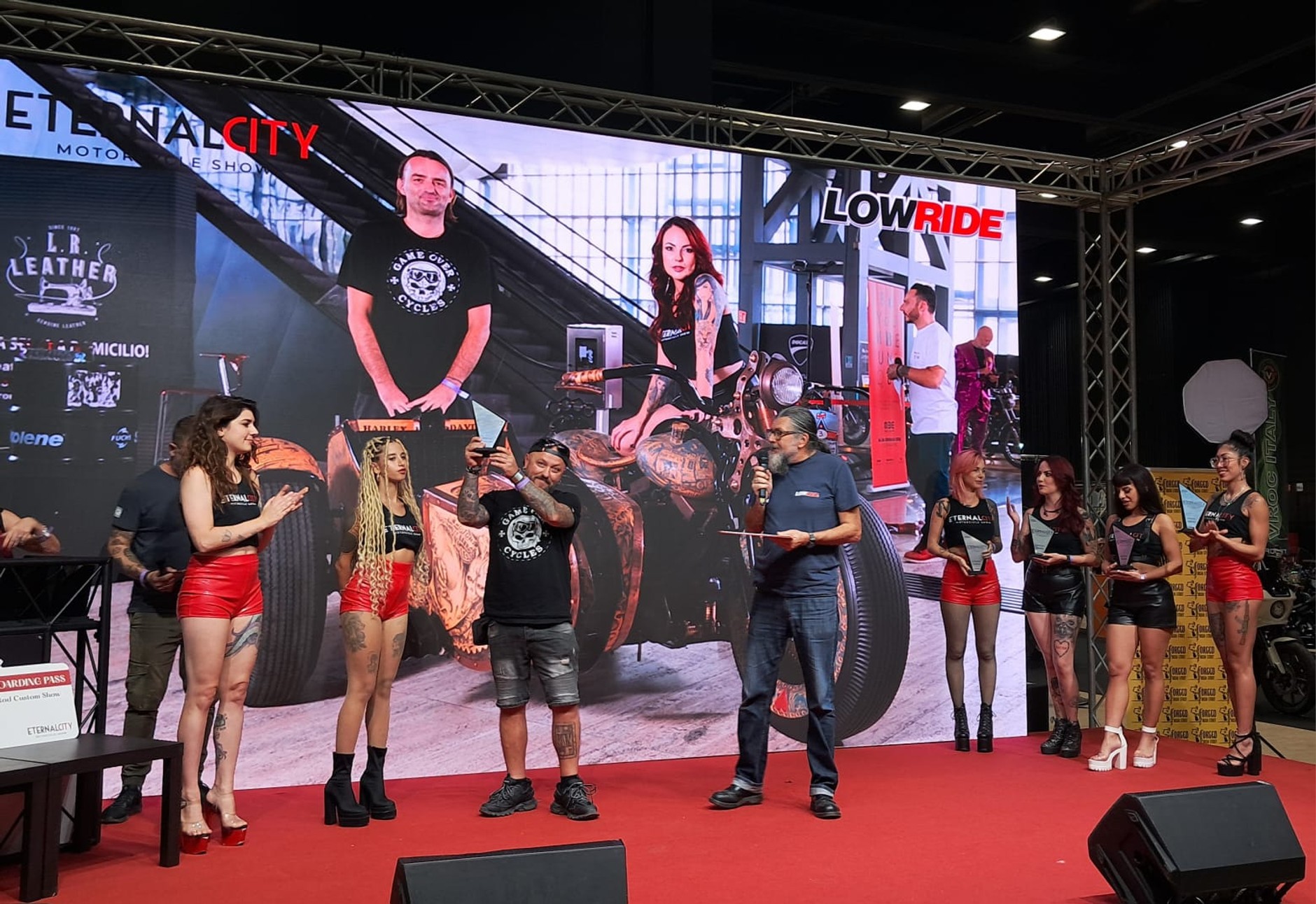 The Recidivist podczas Eternal City Motorcycle Show w Rzymie