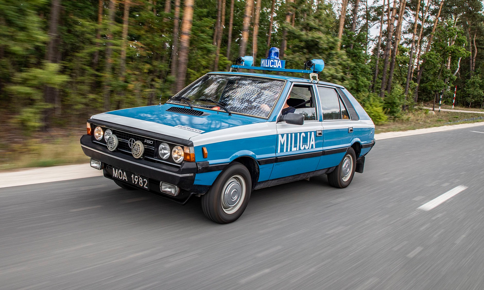 Polonez 1500 radiowóz - klasyk, który tworzył historię