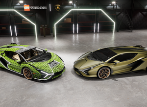 Lamborghini Sián z ponad 400 tys. klocków Lego. W skali 1:1
