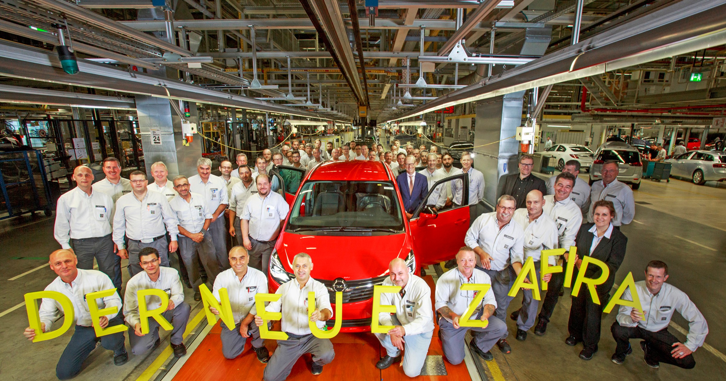 Opel Zafira już w produkcji