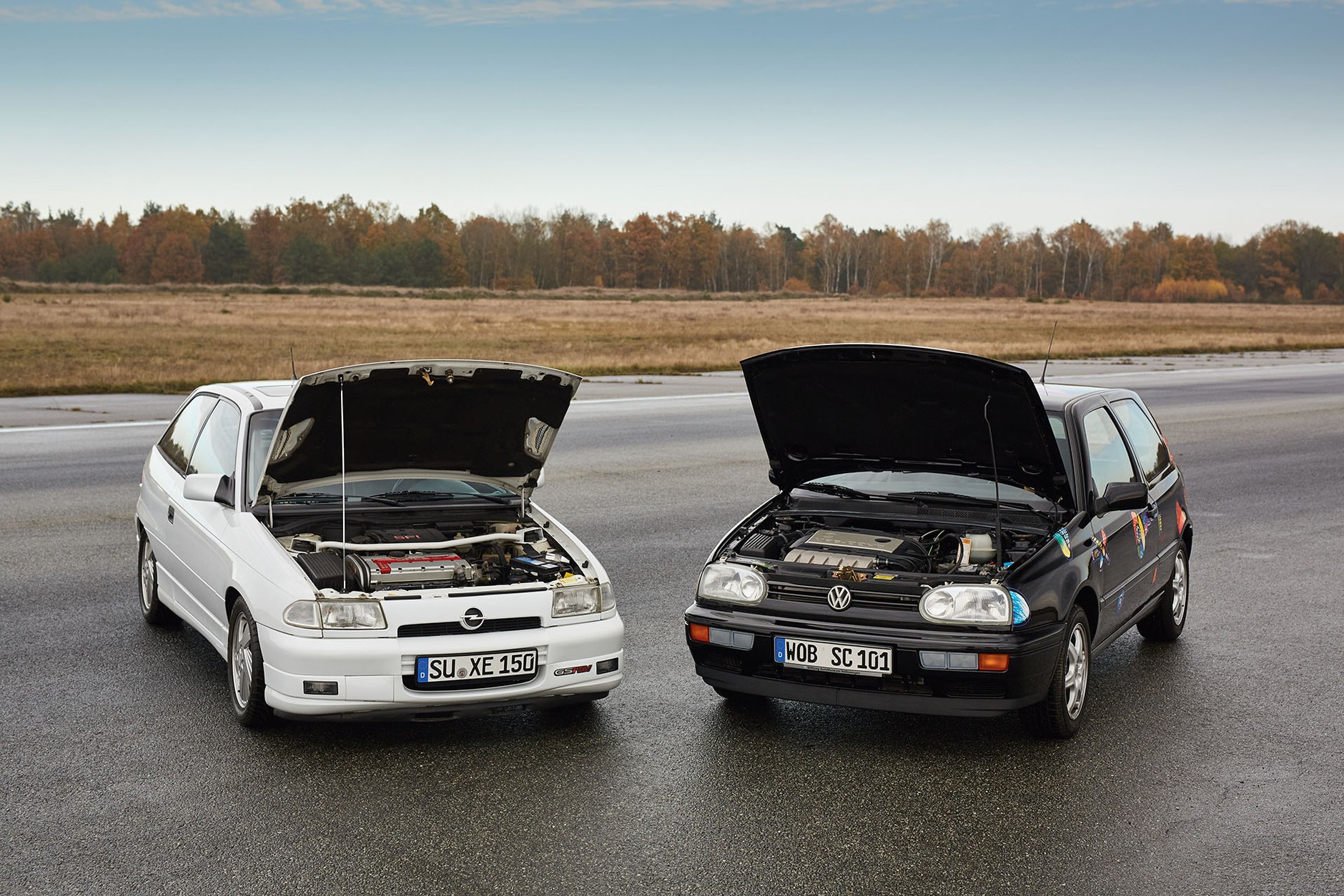 Volkswagen Golf III VR6 kontra Opel Astra GSI