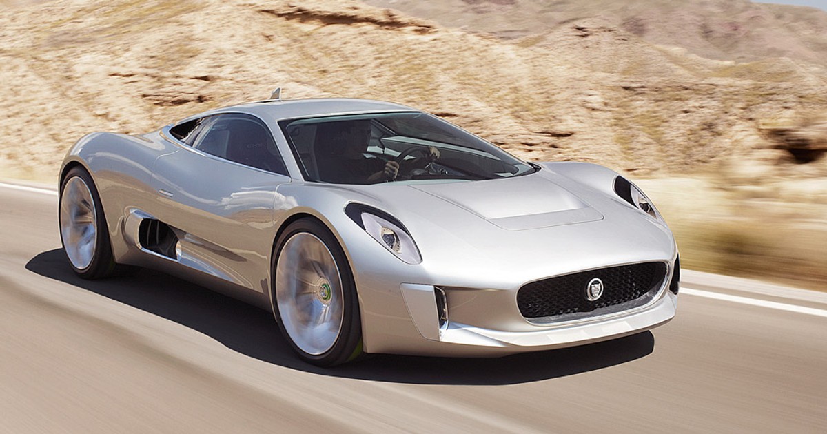 Odrzutowy Jaguar CX75