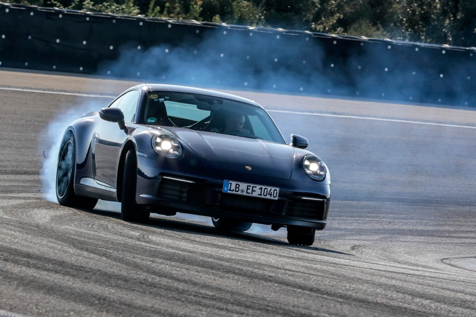 Nowe Porsche 911 podczas testów