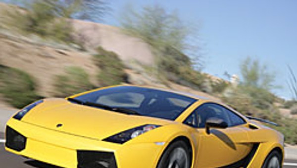 Lamborghini Gallardo Superleggera na Nordschleife