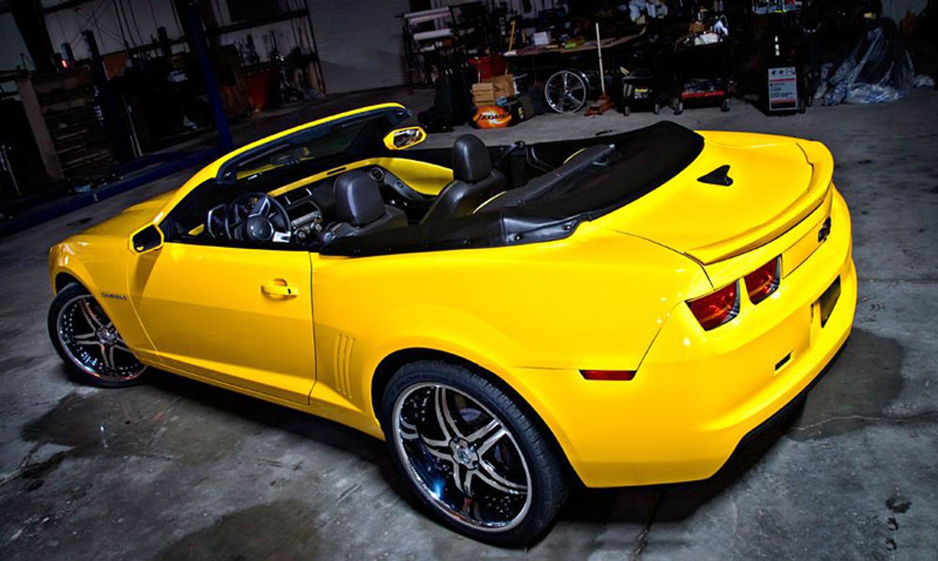 Chevrolet Camaro Cabrio – muscle car topless