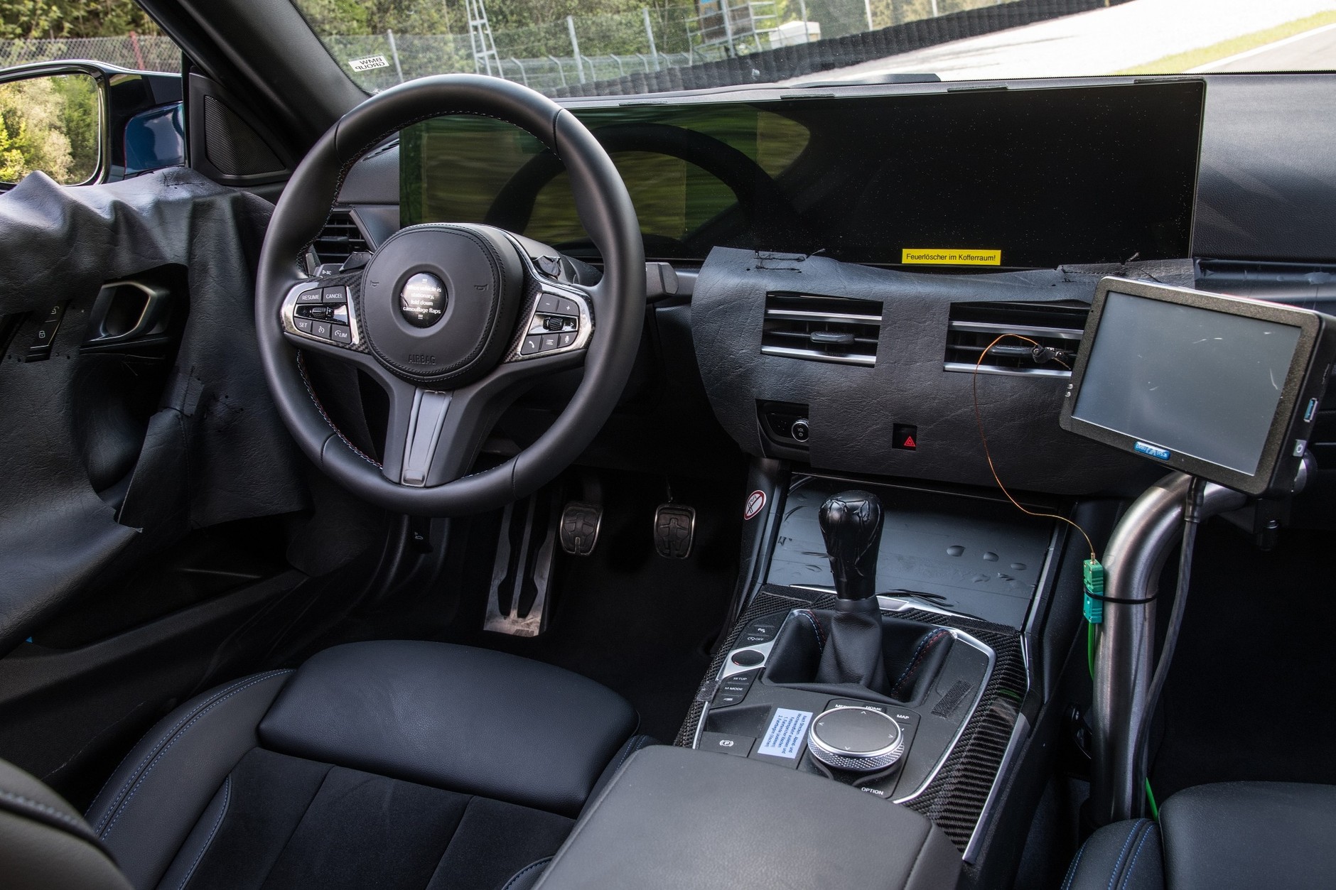 Nowe BMW M2 (2022) podczas testów na Salzburgringu