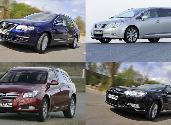 Toyota Avensis kontra Citroen C5, Volkswagen Passat i Opel Insignia - Pięcioletnie kombi z dieslem – które wybrać?