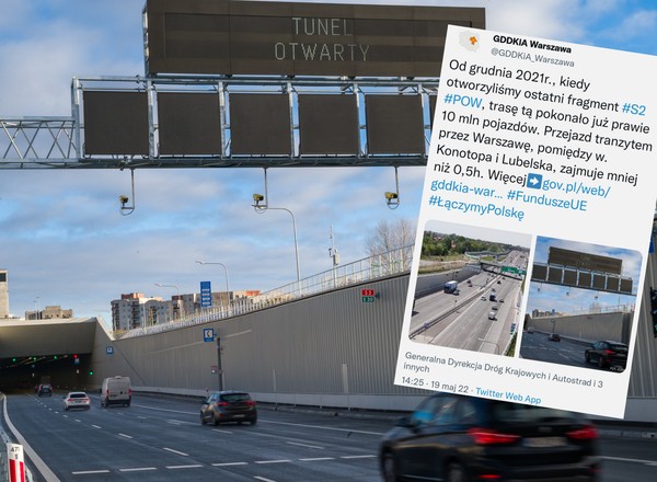 10 mln pojazdów i ani jednego wypadku. Cud? W Warszawie się udało. "Systemy czuwają"