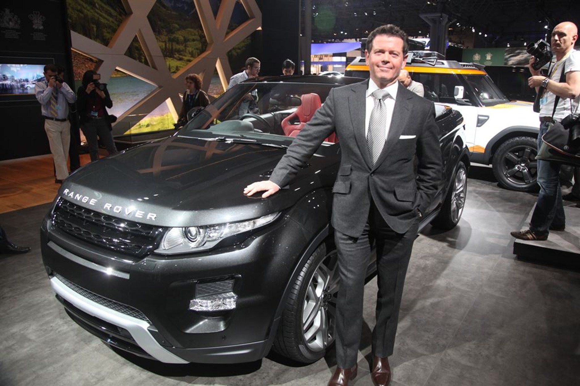 Land Rover na targach w USA