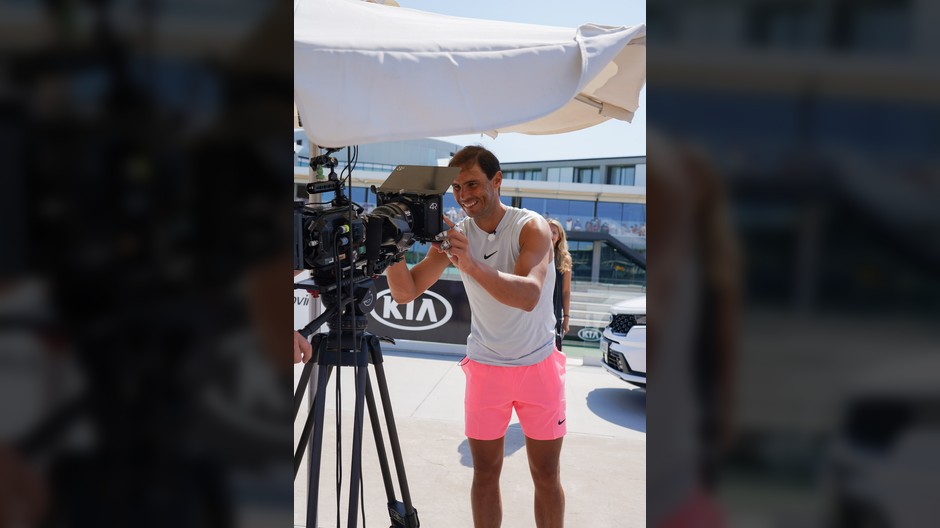 Kia i Rafael Nadal