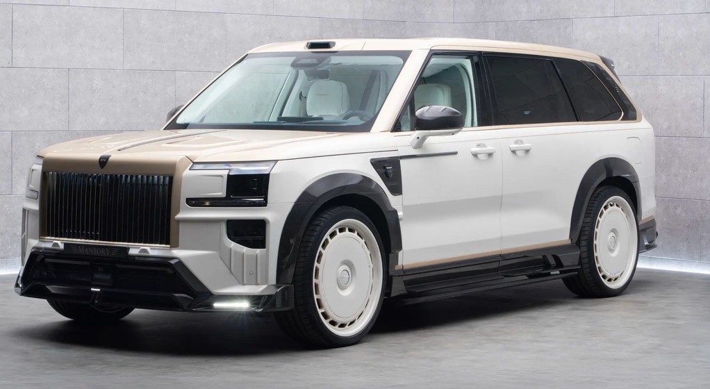 Zeekr 9X po tuniungu Mansory