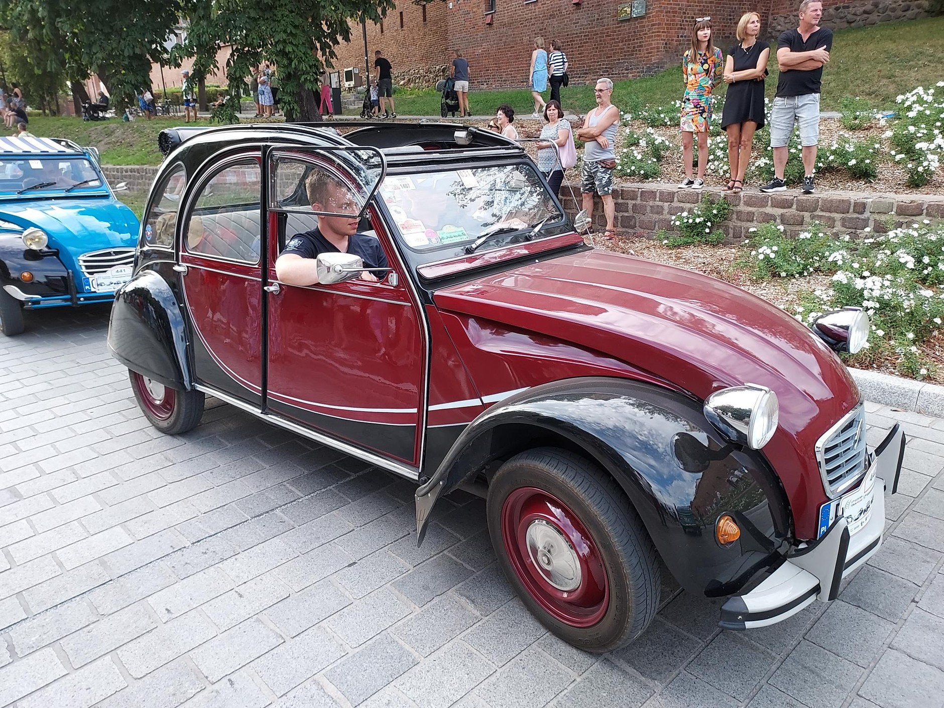 Zlot Citroenów w Toruniu